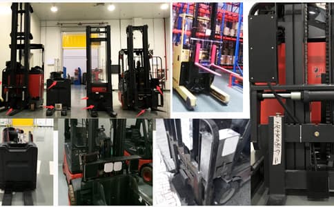 配置靈活RFID閱讀器UR6258應用于倉儲叉車