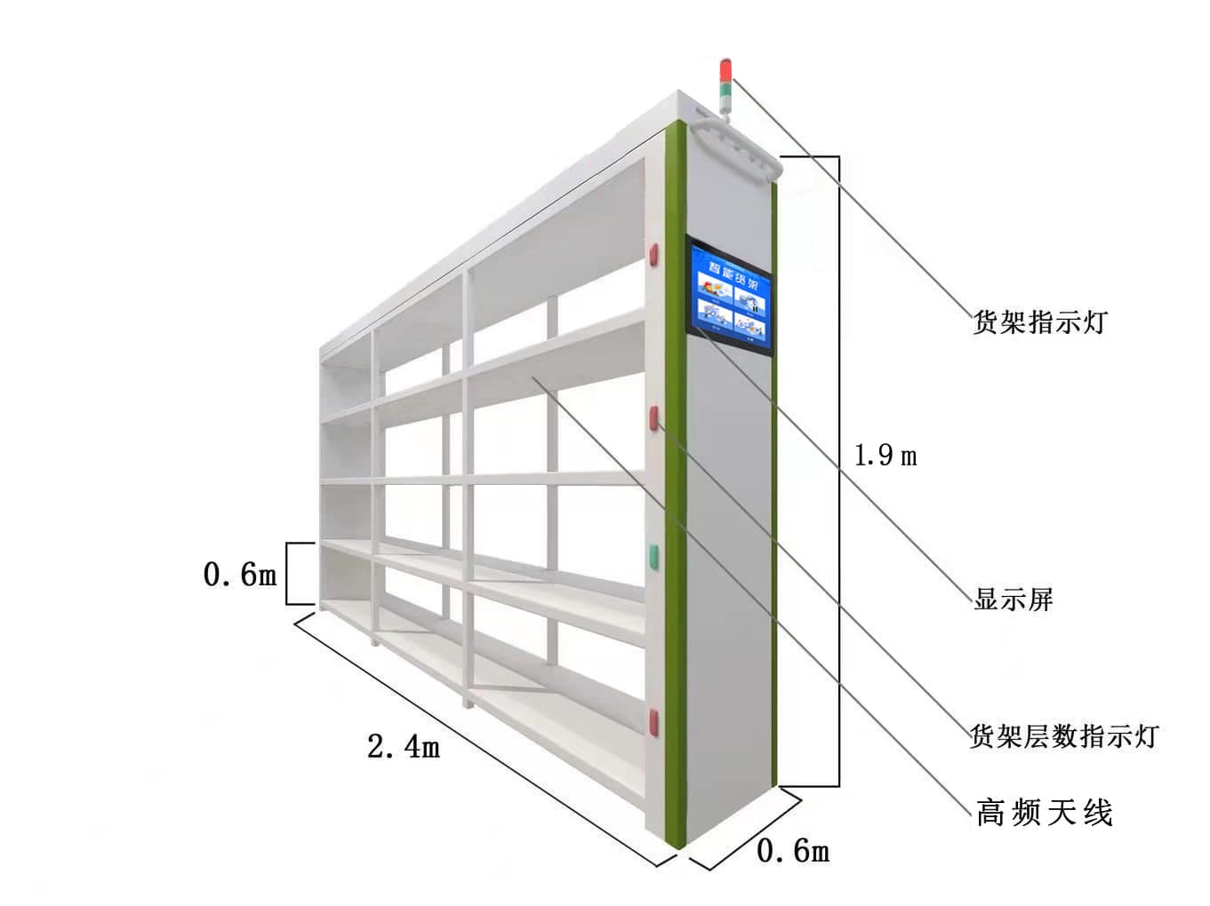 RFID智能貨架在專業場景的革新性應用價值